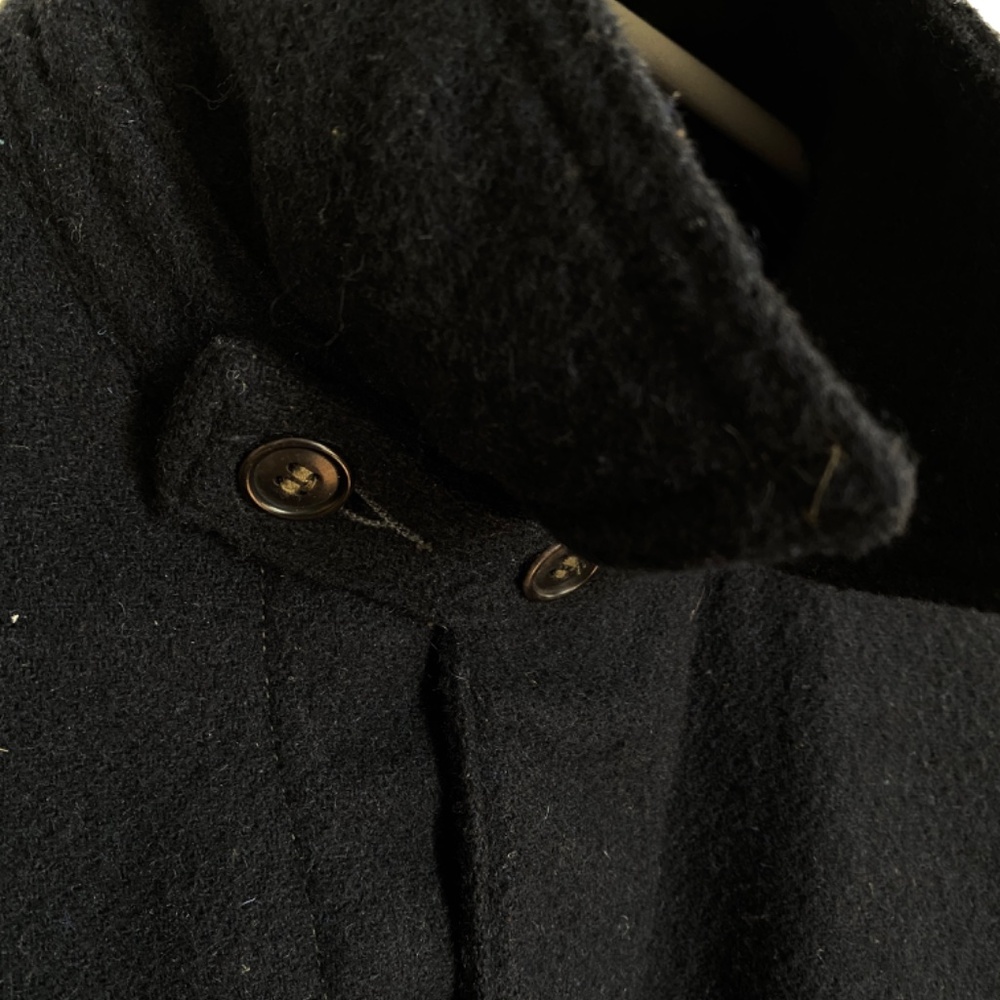 Post Overalls - Engineer Jacket, Solid Black Melt… - image 5